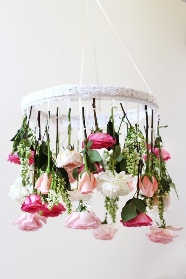 Delicate Flower Chandelier