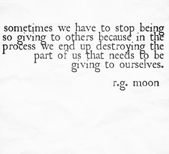 And last night she posted this quote along with a lengthy message of her own about self-care, happiness, and how important it is to love yourself.