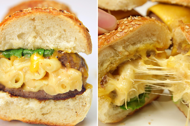 the cheesecake factory mac and cheese burger