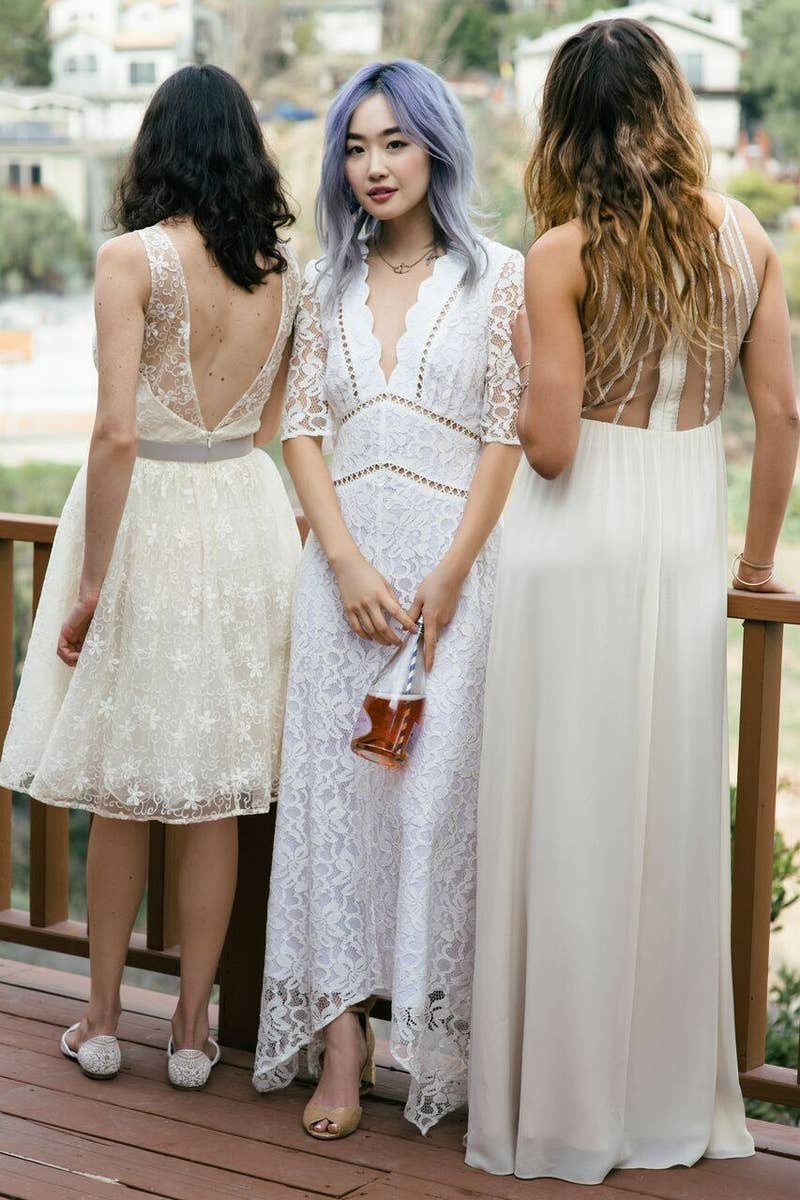 Pin by Casey Leung on CT WEDDING Modcloth wedding dress