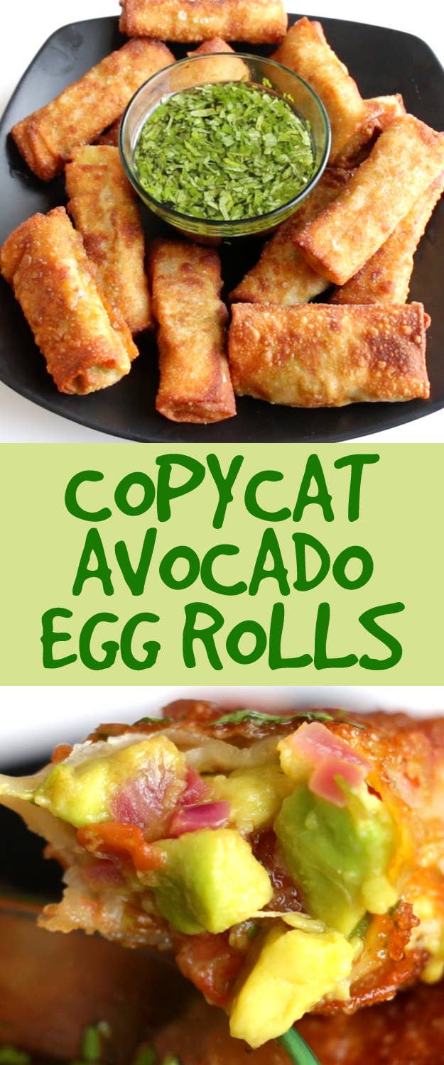 These Avocado Egg Rolls Are So Easy To Make