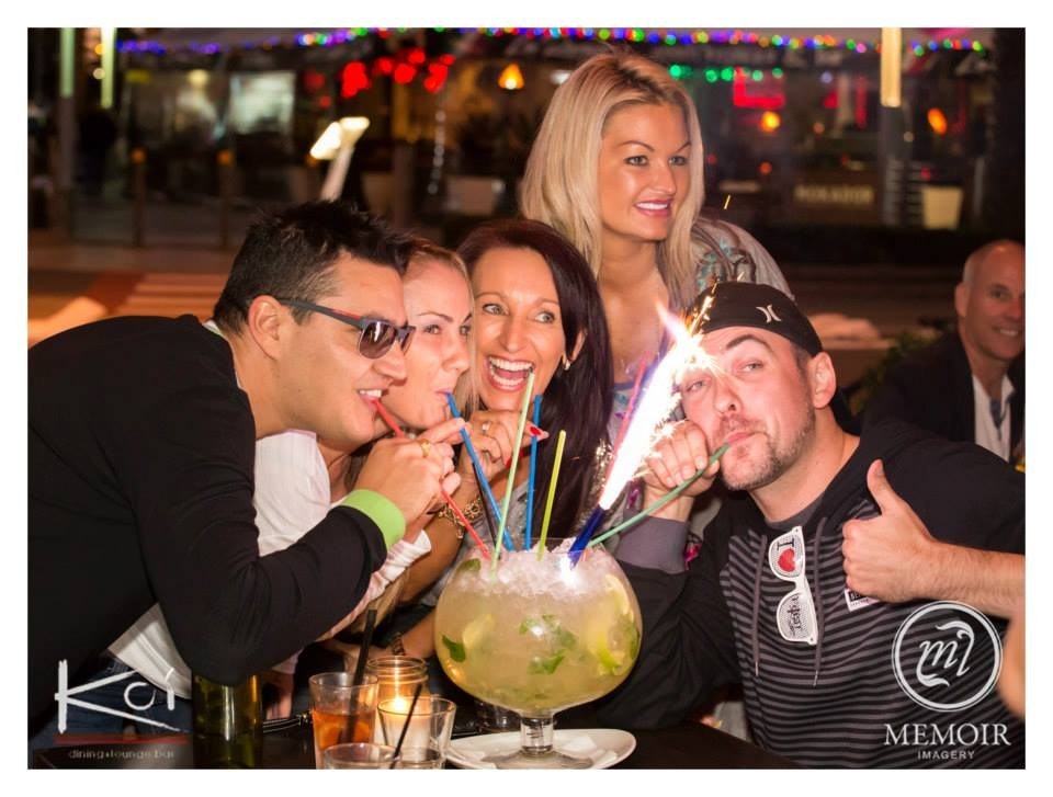 "We serve around 15-20 giant cocktails a week. And apart from the mint sprigs, the glass always comes back empty," beverage manager Tom Sanders told BuzzFeed.