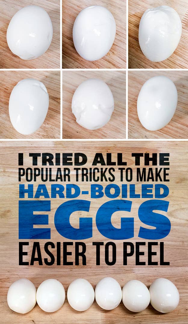 How to Peel a Hard Boiled Egg