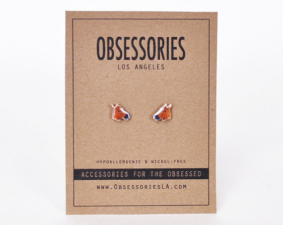 These earrings that go with the rest of your obsessories.