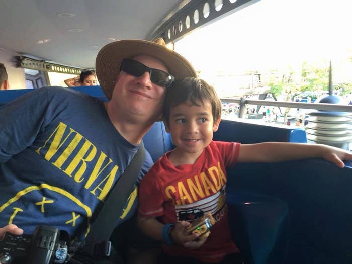 Thompson, 39, was travelling back home with his son on Tuesday from the Victoria Park transit station in the city's east end. They boarded a bus around 2 p.m., but just a few blocks into the ride, the driver stopped the bus and said they'd have to pull over and wait.As the minutes ticked by and other buses started to pass them, Thompson asked the bus driver what the holdup was and if he could just get off and walk. The driver answered that no one could leave.