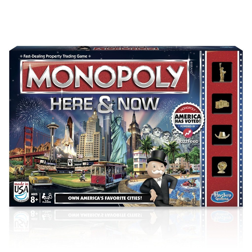 BuzzFeed worked with Milton Bradley to create this unique twist on the old classic that includes several new cities and rules that make it much more efficient. "We actually got through the whole game without someone getting mad." - Laura NewtonPrice: $14.99