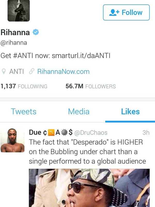 Just earlier this month, Rihanna fueled the war between her and Beyoncé's fanbases by liking a tweet that shaded Bey's latest single "Formation."