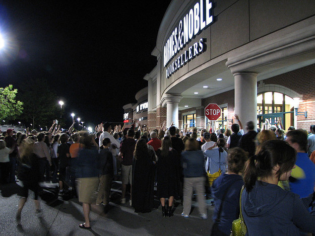 You eagerly awaited the midnight book release at your favorite bookstore with HUNDREDS of other Potter fans.