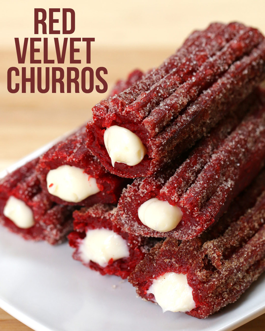 Make Your Life Magical With These Fantastic Red Velvet Churros