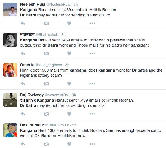 Everyone S Making The Same Joke About Kangana Ranaut And Dr Batra The 'krish' actor revealed that he only shared a professional relationship with her. kangana ranaut and dr batra