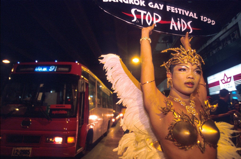 An LGBT celebration in Bangkok.