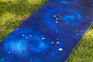 galaxy yoga mat