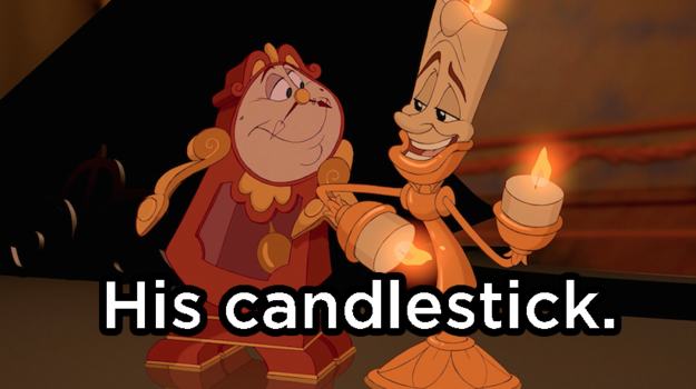 Who is Cogsworth's best friend?