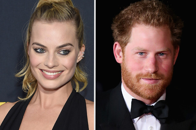 Margot Robbie Was Partying With Prince Harry But She Thought It Was Ed