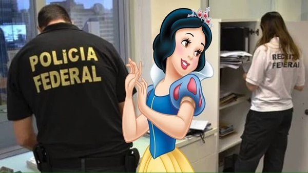 Branca de Neve não parece muito preocupada, pois tem foro privilegiado.