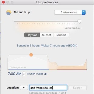How To Stop Your iPhone From Destroying Your Sleep There’s a blue light-reducing app for computers calledF.lux and an Android app called Twilight, but nothing available for iPhones* …until today.