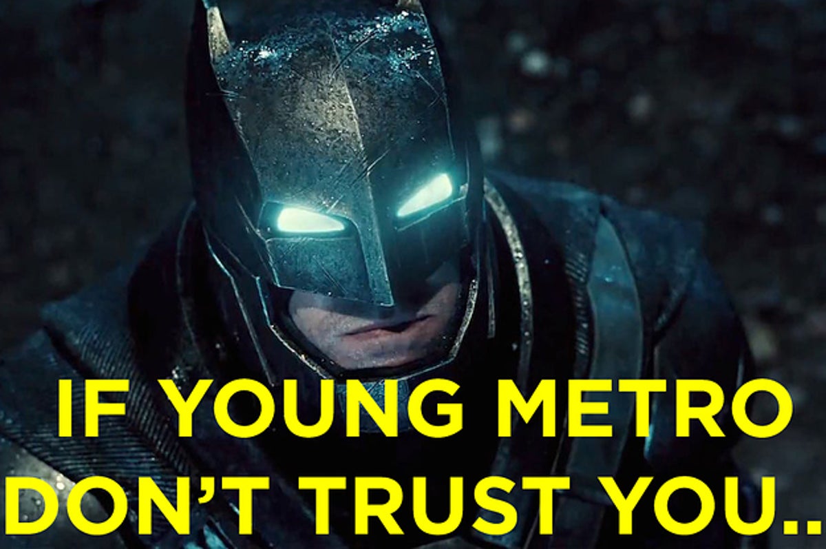 Ben Affleck Thinks Young Metro Should Trust Batman Over Superman