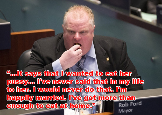 24 Unforgettable Moments From Rob Fords Life