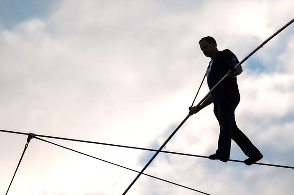The World's Most Controversial High-Wire Walker Has A Plan To Take