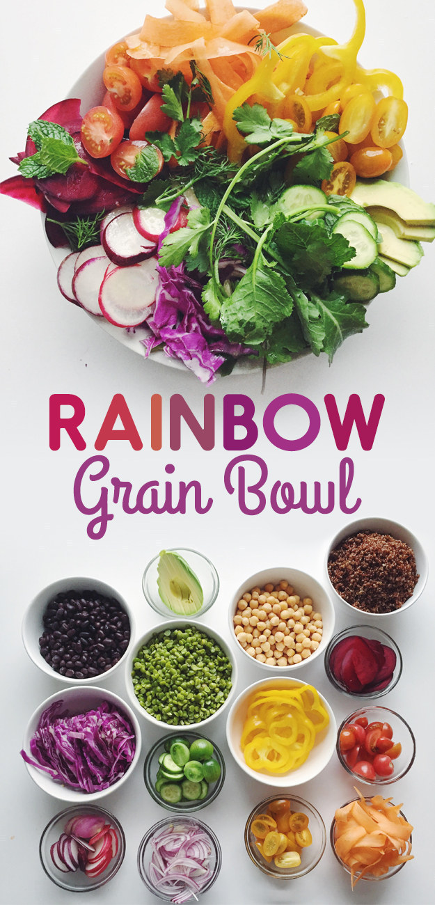 Rainbow Grain Bowl