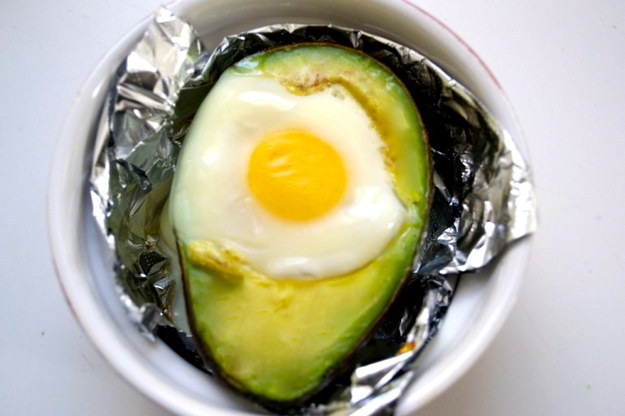 Cook eggs in other foods: