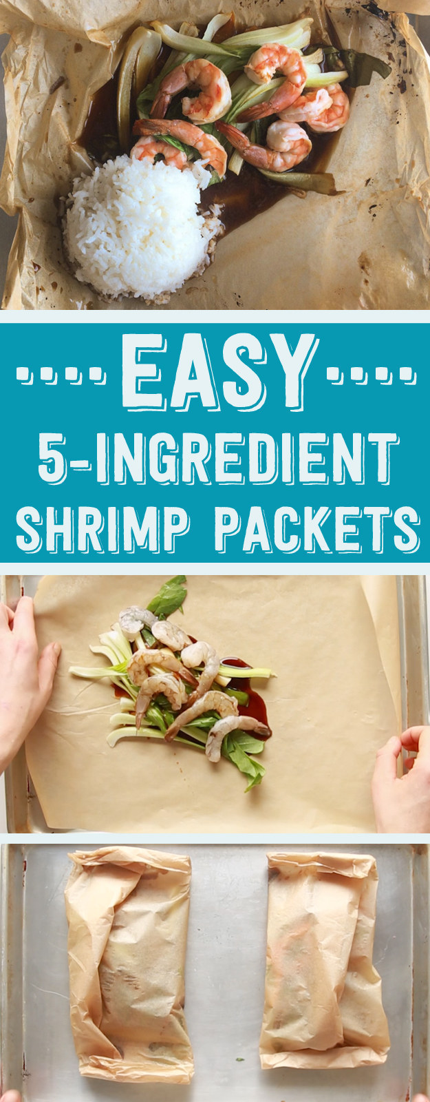 Easy 5-Ingredient Shrimp Packets