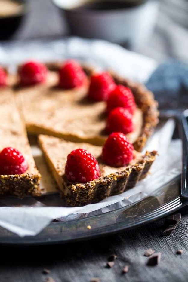 No Bake Chocolate Tart