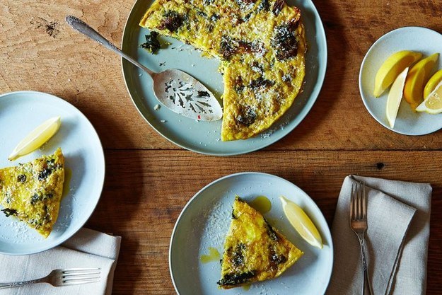 Slow-Baked Broccoli Frittata