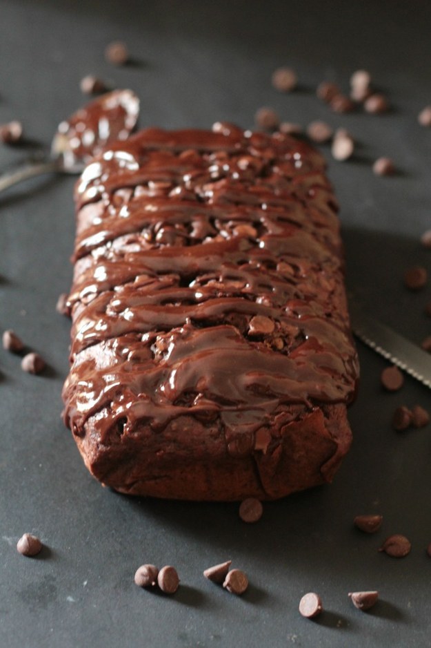 Triple Chocolate Banana Bread