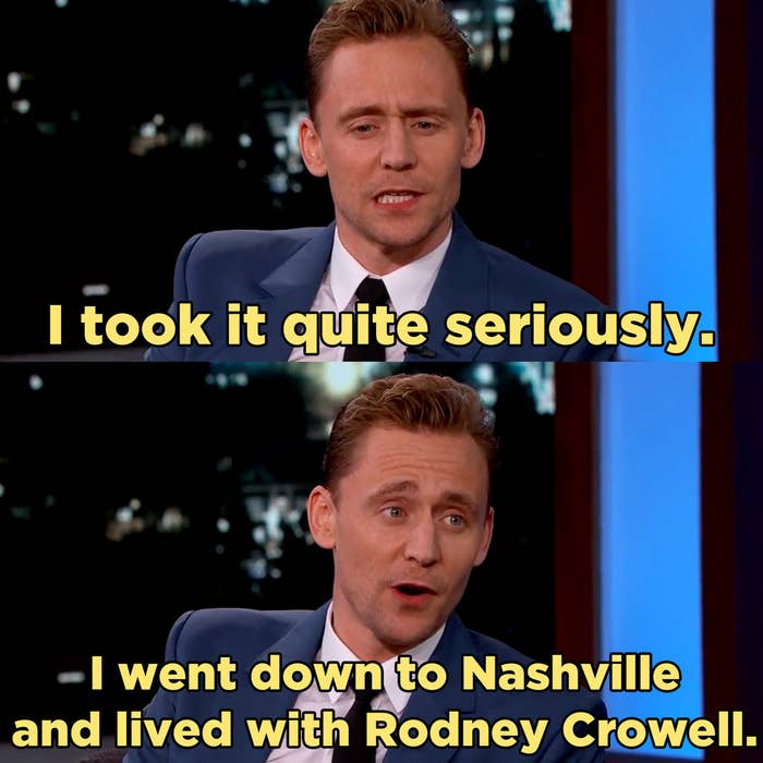 Tom Hiddleston Can Yodel And It's Hot