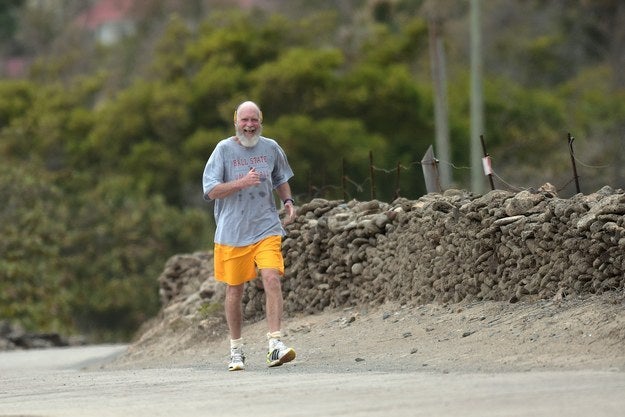 The following photos are of a former late night host having the time of his fucking life upon retirement.