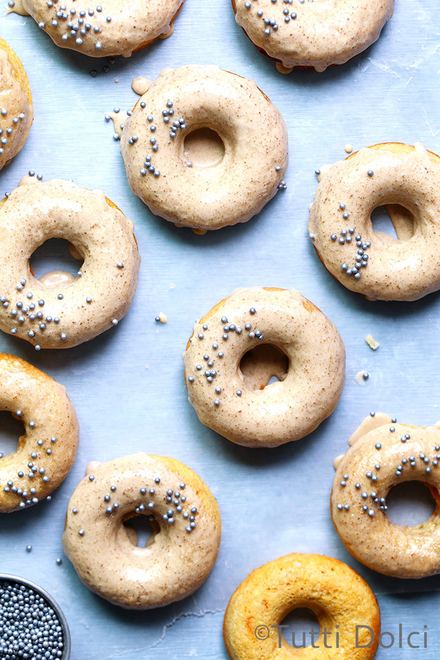 Carrot Cake Doughnuts