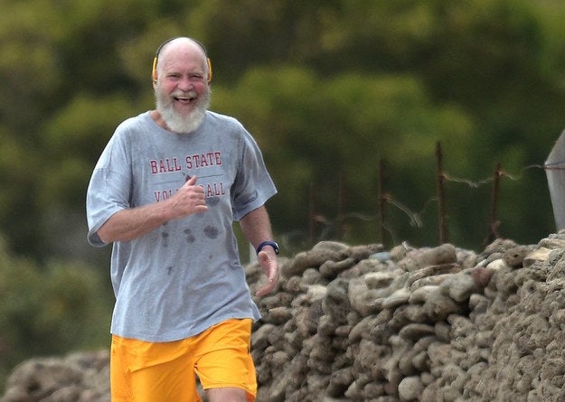 Look how fucking happy he is to be in St. Barts, doing his own thing, not chained inside the Ed Sullivan theater all day long!