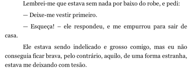 Embora não fosse o alvo da investigação, a moça fica estranhamente animada com o agente.