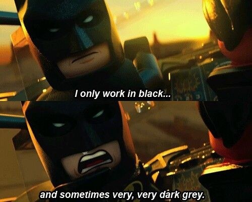 lego batman dark grey