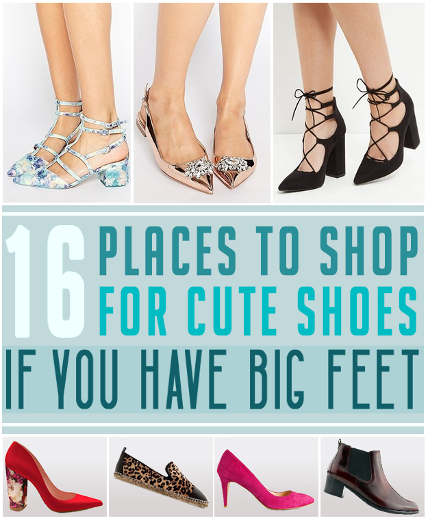 cute shoes for women with big feet