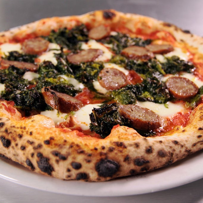 Salsiccia e Rapini from Via Tevere Pizzeria in Vancouver, B.C.