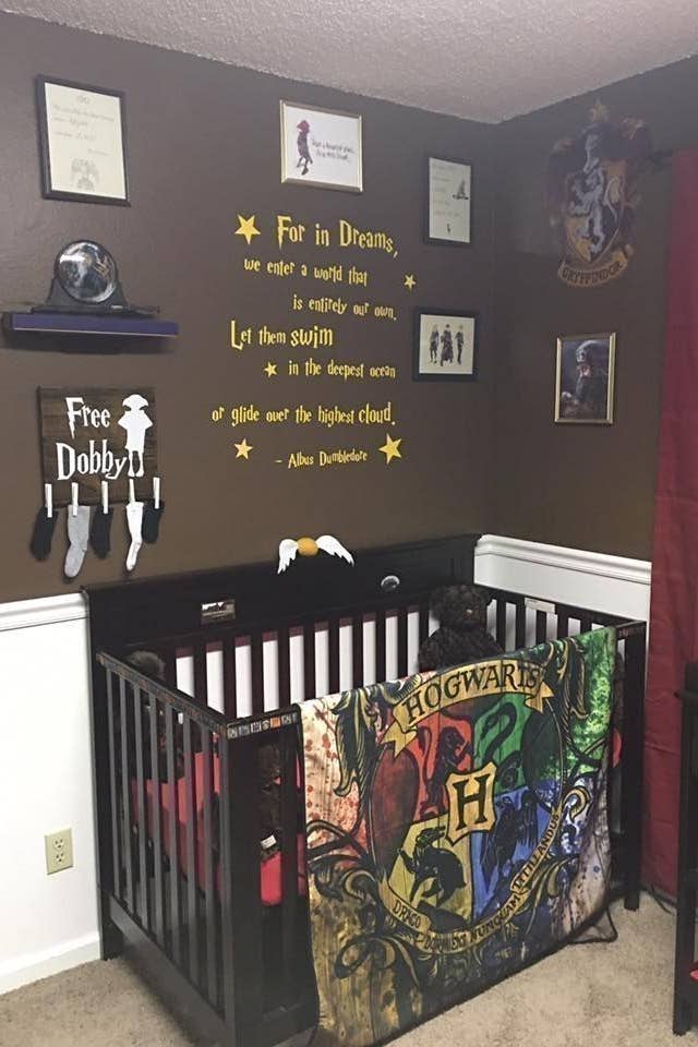 Cette chambre de bébé «Harry Potter» est tout à fait merveilleuse