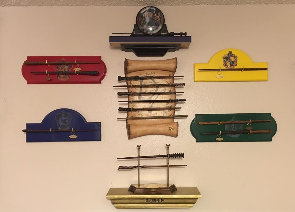 Wand Display Harry Potter