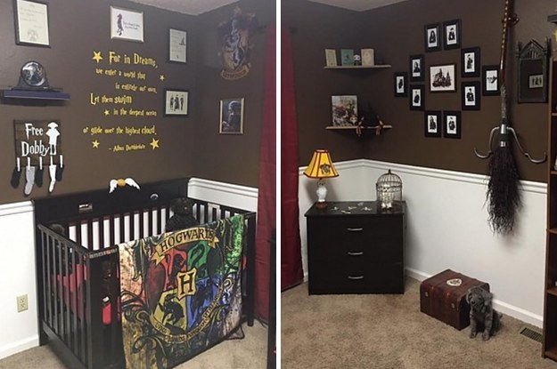 El 'mágico' cuarto de este bebé te hará sentir en Hogwarts