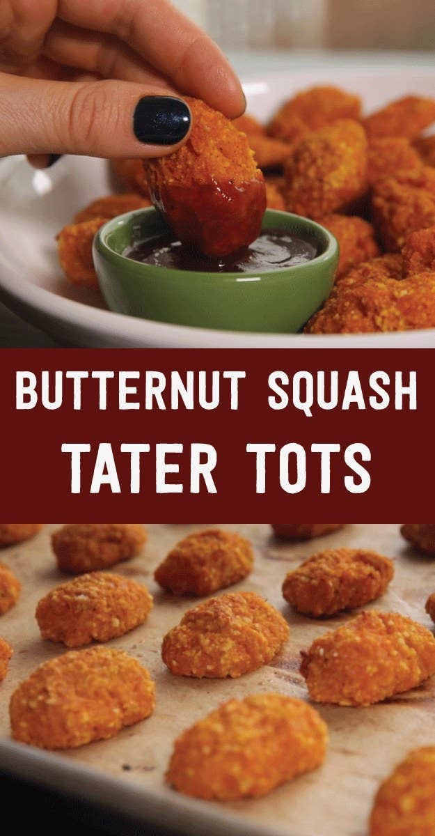 These Butternut Squash Tater Tots Are Healthy And So Much Fun