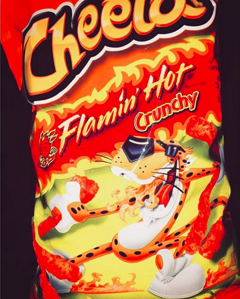 You start to salivate as soon as you lock eyes with that flamin' hot bag...