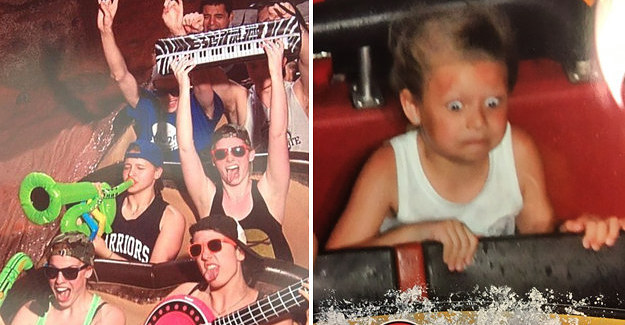 26 Of The Most Hilarious Amusement Park Ride Photos You'll Ever See