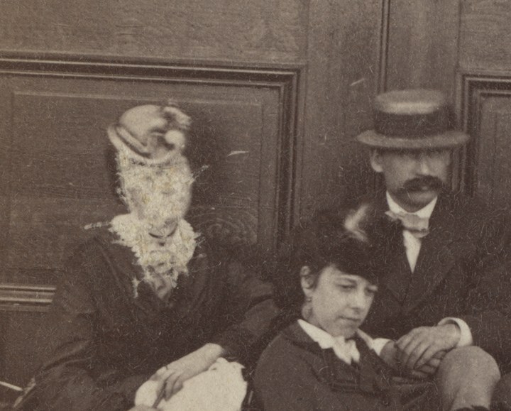 Photos With Scratched Out Faces Are Super-Creepy