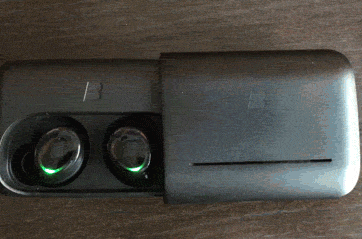 The Dash's charging case is slick and well built.