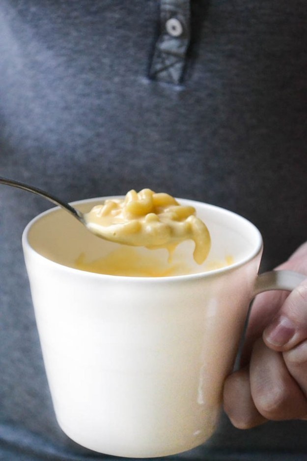 Instant Mac and Cheese in a Mug