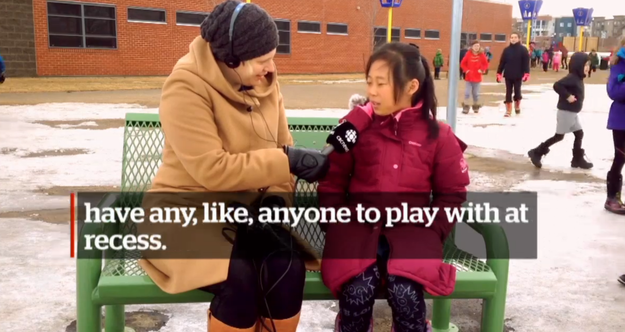 The kids at Willowgrove seem to love the buddy bench, as it provides them with a subtle way to let other kids know they need a friend.