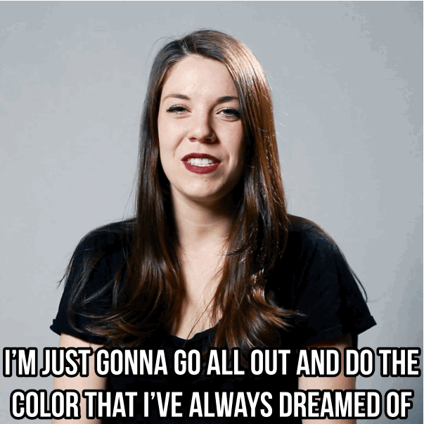 Women Get Their Dream Hair Color For The First Time