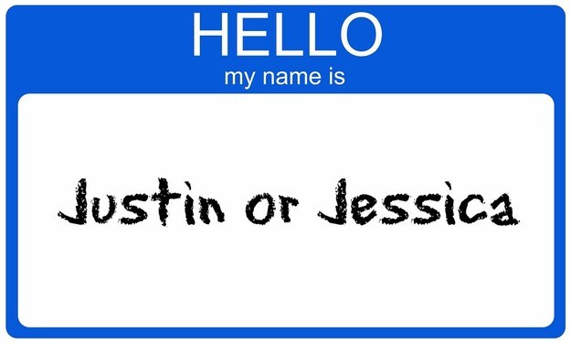 Justin or Jessica