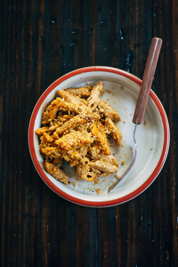 Vegan Sweet Potato Mac and 